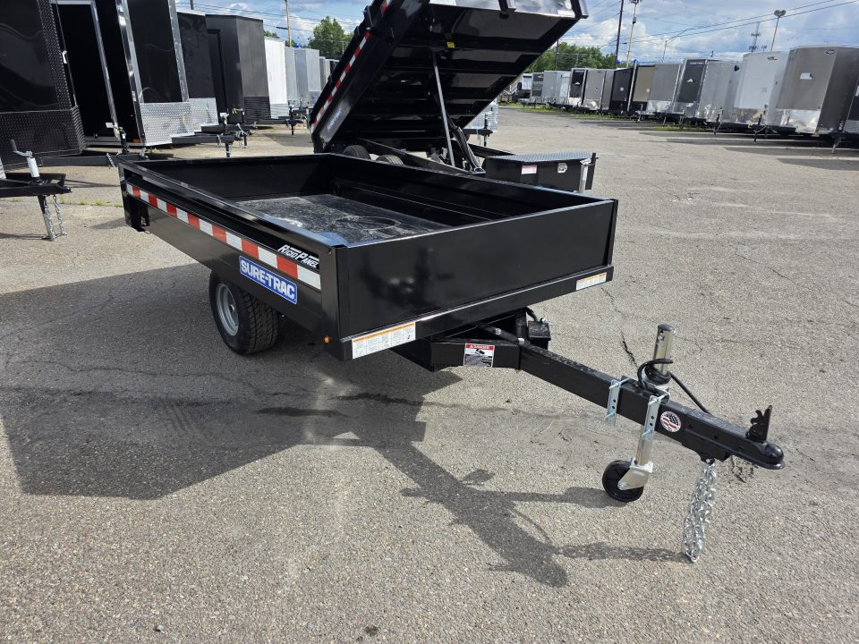 New 2026 Sure-Trac 4.5X8 HOME OWNER Dump Trailer