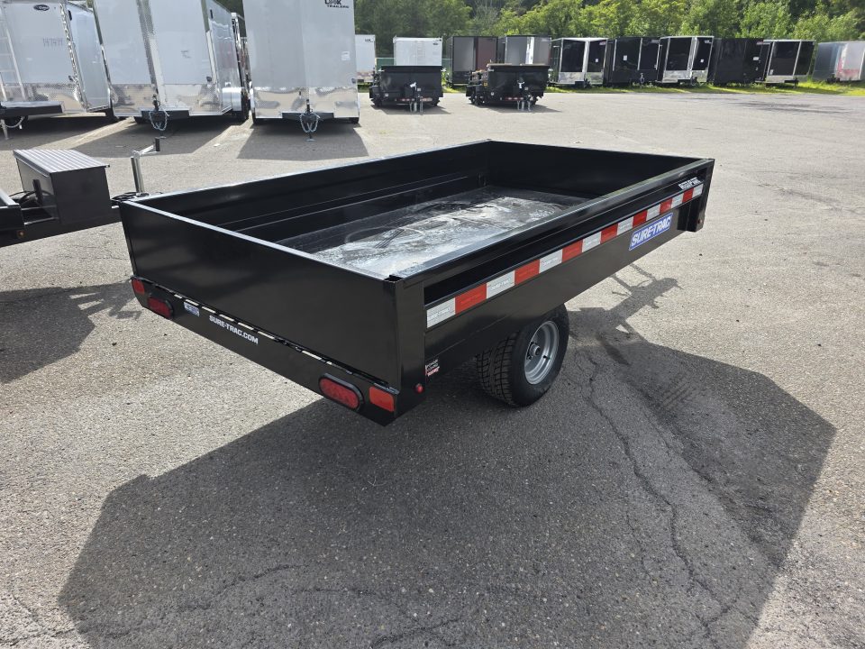 New 2026 Sure-Trac 4.5X8 HOME OWNER Dump Trailer