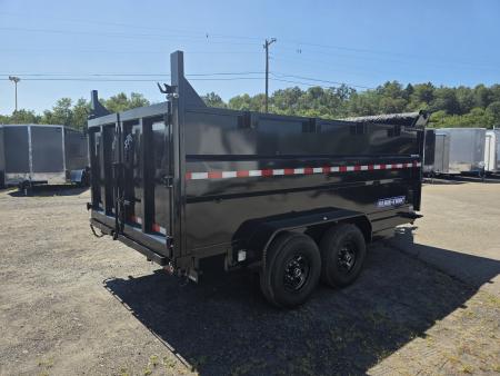 New 2026 Sure-Trac 7X14 14K - 4' HIGH SIDES Dump Trailer