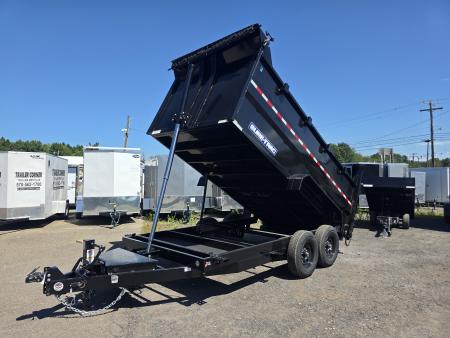 New 2026 Sure-Trac 7X14 14K - 4' HIGH SIDES Dump Trailer