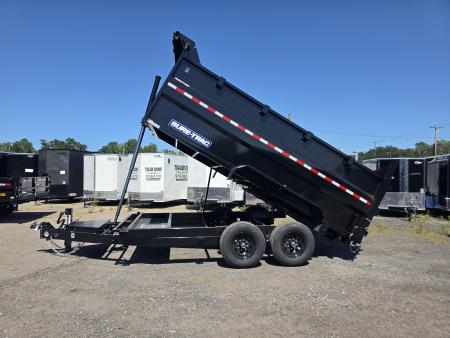 New 2026 Sure-Trac 7X14 14K - 4' HIGH SIDES Dump Trailer
