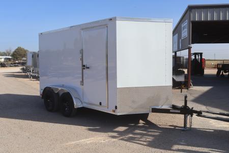 New 2026 Stallion Manufacturing LLC 7X12TA Cargo / Enclosed Trailer