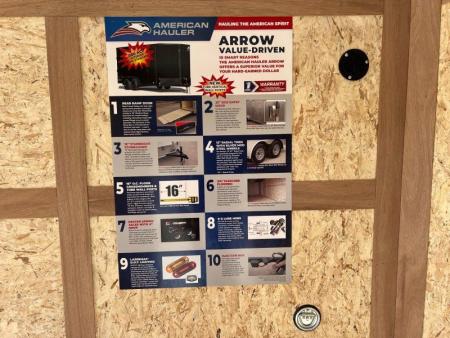 New 2027 American Hauler AR612S2 Cargo / Enclosed Trailer
