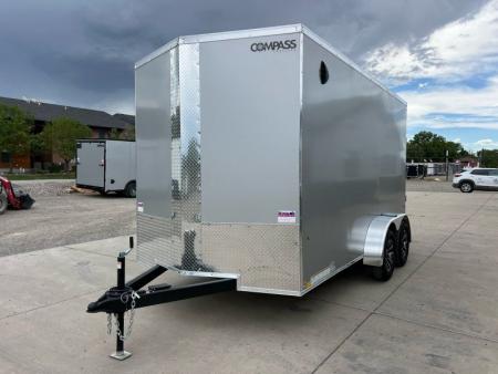 New 2027 Compass Indigo DLX 7'x14' Cargo / Enclosed Trailer