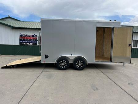 New 2027 Compass Indigo DLX 7'x14' Cargo / Enclosed Trailer