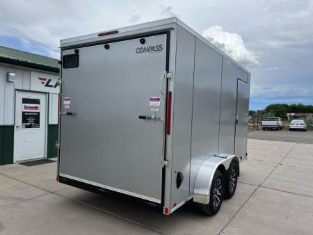 New 2027 Compass Indigo DLX 7'x14' Cargo / Enclosed Trailer