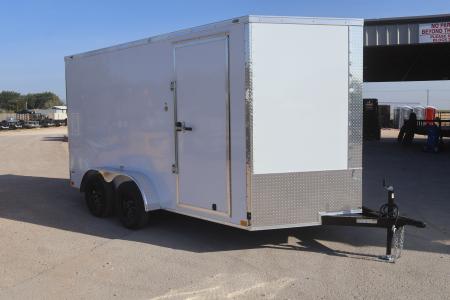 New 2026 Stallion Manufacturing LLC 7x14 TA Cargo / Enclosed Trailer
