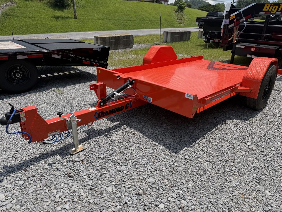 New 2026 Diamond C DSA107 Tilt Trailer 14 ply tires