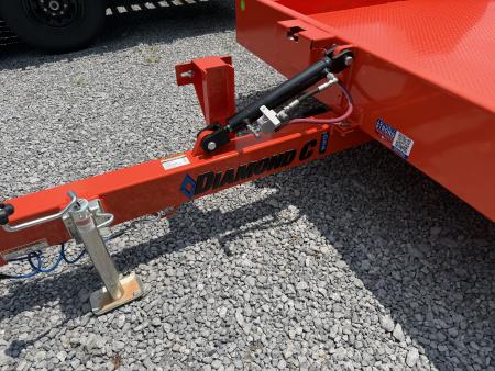 New 2026 Diamond C DSA107 Tilt Trailer 14 ply tires