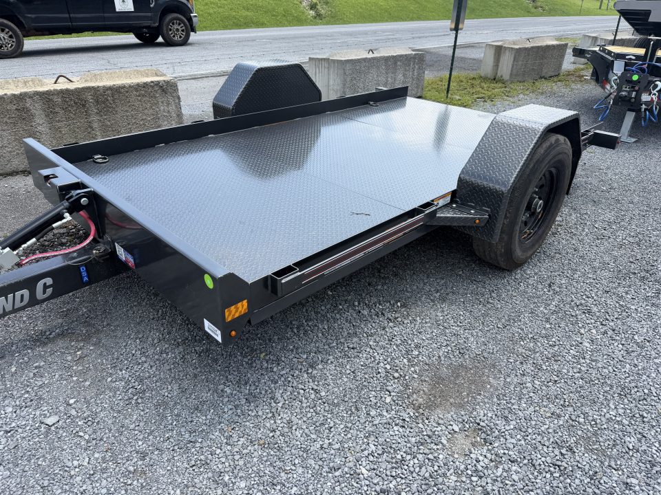 New 2026 Diamond C DSA107 Tilt Trailer 14 PLY TIRES 7K G.V.W.R.