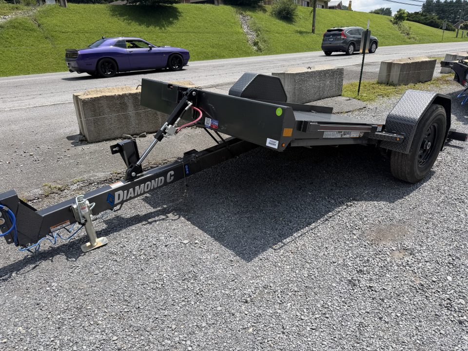 New 2026 Diamond C DSA107 Tilt Trailer 14 PLY TIRES 7K G.V.W.R.