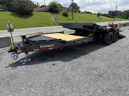 New 2026 Diamond C HXD210 DRIVE OVER FENDER TILT TRAILER ***ABS BRAKES*** 102”X22’
