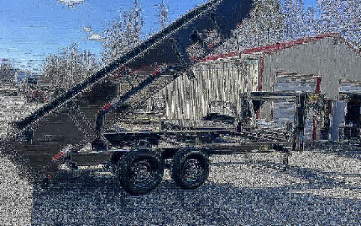 New 2026 Big Tex Trailers 14GT 15.9K TAND GT DUMP 83"x14 6SIR BLACK Dump Trailer