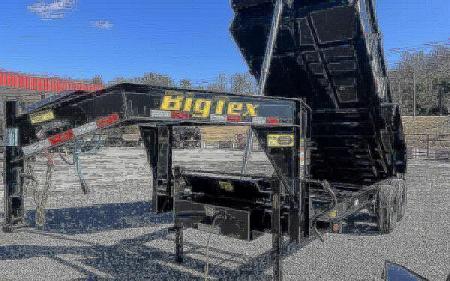 New 2026 Big Tex Trailers 14GT 15.9K TAND GT DUMP 83"x14 6SIR BLACK Dump Trailer
