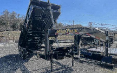 New 2026 Big Tex Trailers 14GT 15.9K TAND GT DUMP 83 x14 6SIR BLACK Dump Trailer