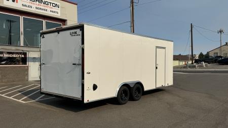 New 2027 Look Trailers 8.5 x 20 ST DLX Flat Top V-Nose car hauler 7K Car Hauler Trailer