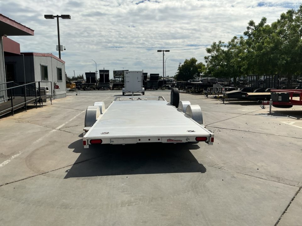 New 2027 Aluma 8220H-TA-EL-R-RTD 7FT X 20FT 9990 GVW Car Hauler
