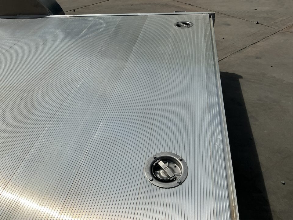 New 2027 Aluma 8220H-TA-EL-R-RTD 7FT X 20FT 9990 GVW Car Hauler