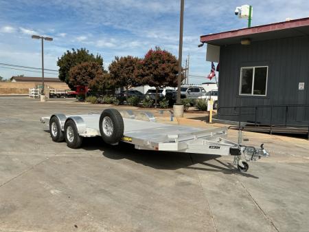 New 2027 Aluma 8220H-TA-EL-R-RTD 7FT X 20FT 9990 GVW Car Hauler