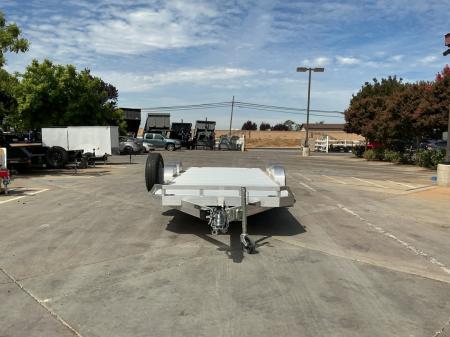 New 2027 Aluma 8220H-TA-EL-R-RTD 7FT X 20FT 9990 GVW Car Hauler