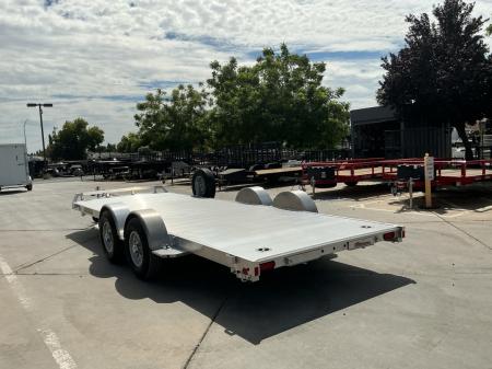 New 2027 Aluma 8220H-TA-EL-R-RTD 7FT X 20FT 9990 GVW Car Hauler