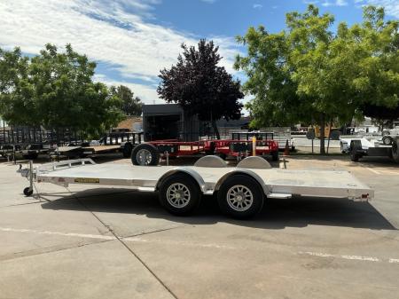 New 2027 Aluma 8220H-TA-EL-R-RTD 7FT X 20FT 9990 GVW Car Hauler