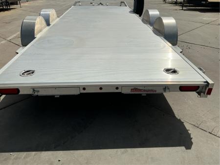 New 2027 Aluma 8220H-TA-EL-R-RTD 7FT X 20FT 9990 GVW Car Hauler