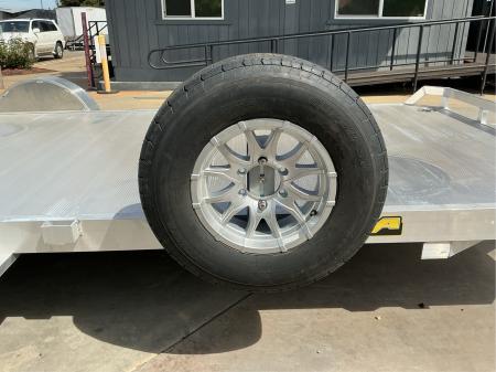 New 2027 Aluma 8220H-TA-EL-R-RTD 7FT X 20FT 9990 GVW Car Hauler