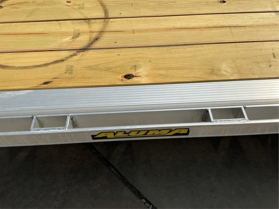 New 2027 Aluma 8118W-10K-TA-EL-R-RTD 7FT X 18FT 10K GVW Car Hauler
