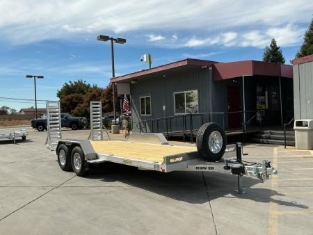 New 2027 Aluma 8118W-10K-TA-EL-R-RTD 7FT X 18FT 10K GVW Car Hauler