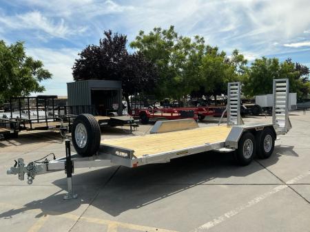 New 2027 Aluma 8118W-10K-TA-EL-R-RTD 7FT X 18FT 10K GVW Car Hauler