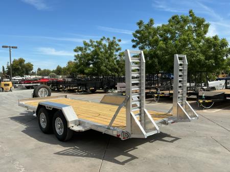 New 2027 Aluma 8118W-10K-TA-EL-R-RTD 7FT X 18FT 10K GVW Car Hauler