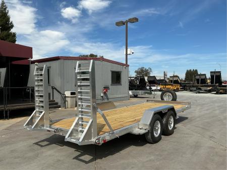 New 2027 Aluma 8118W-10K-TA-EL-R-RTD 7FT X 18FT 10K GVW Car Hauler