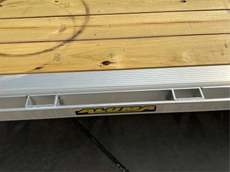 New 2027 Aluma 8118W-10K-TA-EL-R-RTD 7FT X 18FT 10K GVW Car Hauler