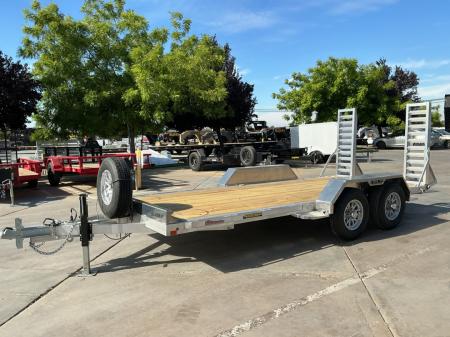 New 2027 Aluma 8116W-10K-EL-R-RTD 7FT X 16FT 10K GVW Car Hauler
