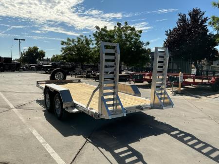 New 2027 Aluma 8116W-10K-EL-R-RTD 7FT X 16FT 10K GVW Car Hauler