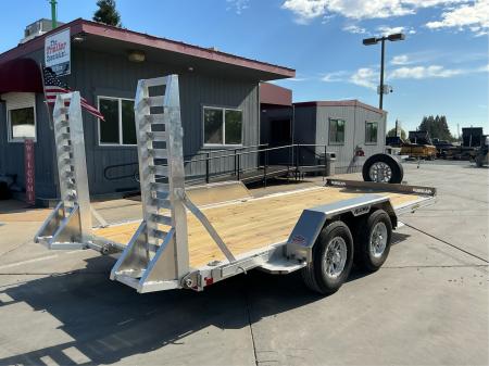 New 2027 Aluma 8116W-10K-EL-R-RTD 7FT X 16FT 10K GVW Car Hauler