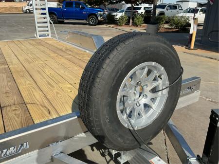 New 2027 Aluma 8116W-10K-EL-R-RTD 7FT X 16FT 10K GVW Car Hauler
