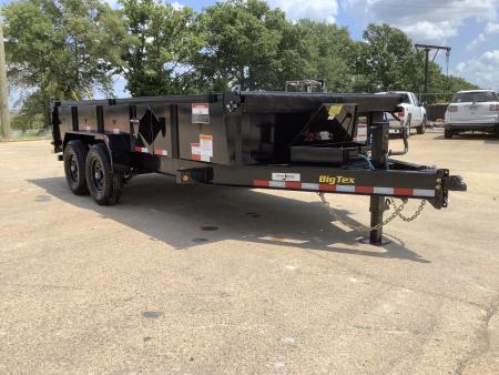 New 2027 Big Tex Trailers 14LP-14 Low Profile (14K) Dump Trailer