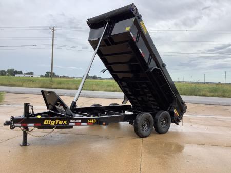 New 2027 Big Tex Trailers 14TD-14 Heavy Duty Telescopic (15.4K) Dump Trailer