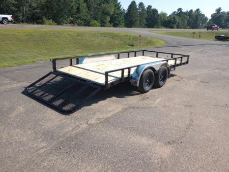 New 2027 PJ Trailers UL 83"X16' Tandem Axle Utility Trailer