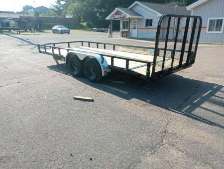 New 2027 PJ Trailers UL 83"x18' Tandem Axle Utility Trailer