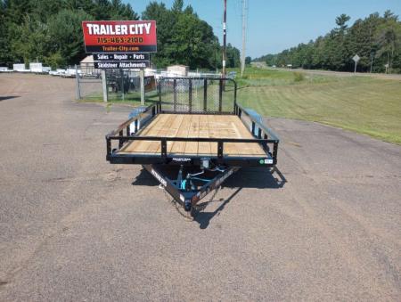 New 2027 PJ Trailers UL 83"X16' Tandem Axle Utility Trailer