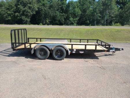 New 2027 PJ Trailers UL 83"X16' Tandem Axle Utility Trailer