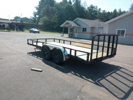 New 2027 PJ Trailers UL 83"X16' Tandem Axle Utility Trailer