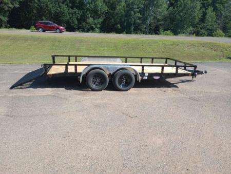 New 2027 PJ Trailers UL 83"X16' Tandem Axle Utility Trailer