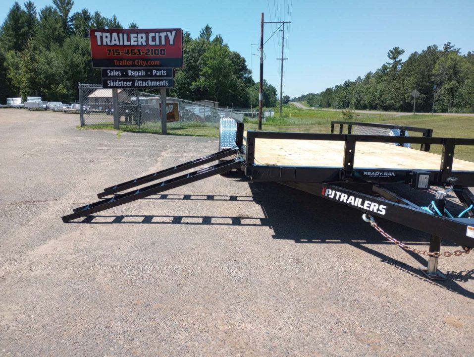 New 2027 PJ Trailers UL 83"x18' Tandem Axle Utility Trailer