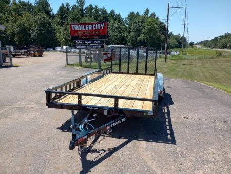 New 2027 PJ Trailers UL 83 x18' Tandem Axle Utility Trailer