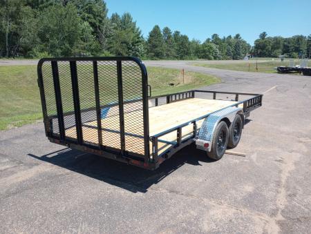 New 2027 PJ Trailers UL 83"x18' Tandem Axle Utility Trailer