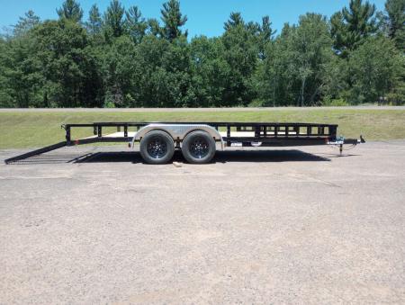 New 2027 PJ Trailers UL 83"x18' Tandem Axle Utility Trailer
